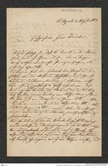 Nachlass Franz Steindachner, Brief von C. B. Klunzinger an Franz Steindachner (02.08.1883), Inv.Nr. 269.06, Seite 1
